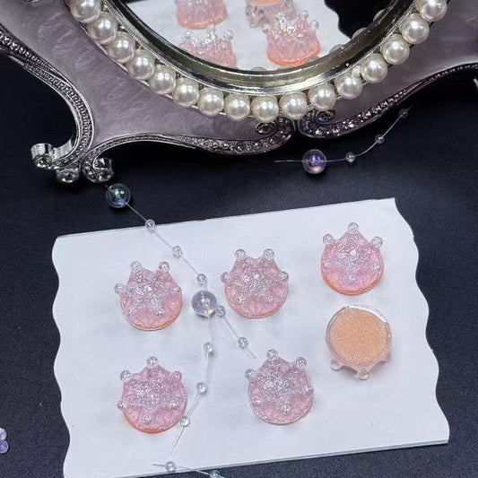 「開封」夜光の王冠・装飾品（ハートとポップコーン・プレゼントの形付き）（初購入+2袋）
